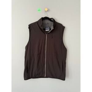 Chaps Golf Black Zip-Up Vest – Men’s Size XL NWT